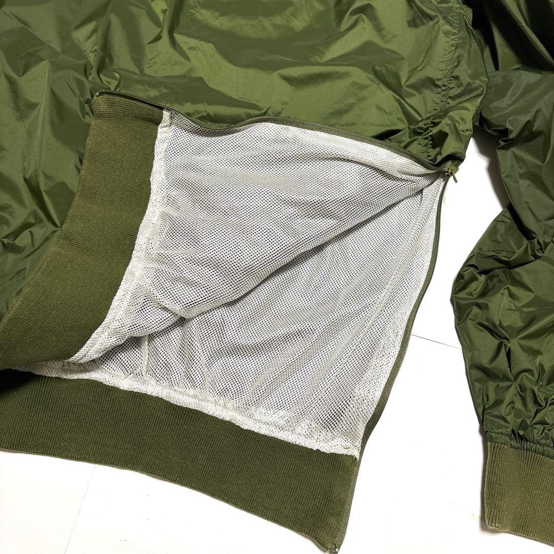 希少サイズ　パーリーゲイツ　蓄熱裏地　防寒スニード　ロゴプリント　カーキサイズ7