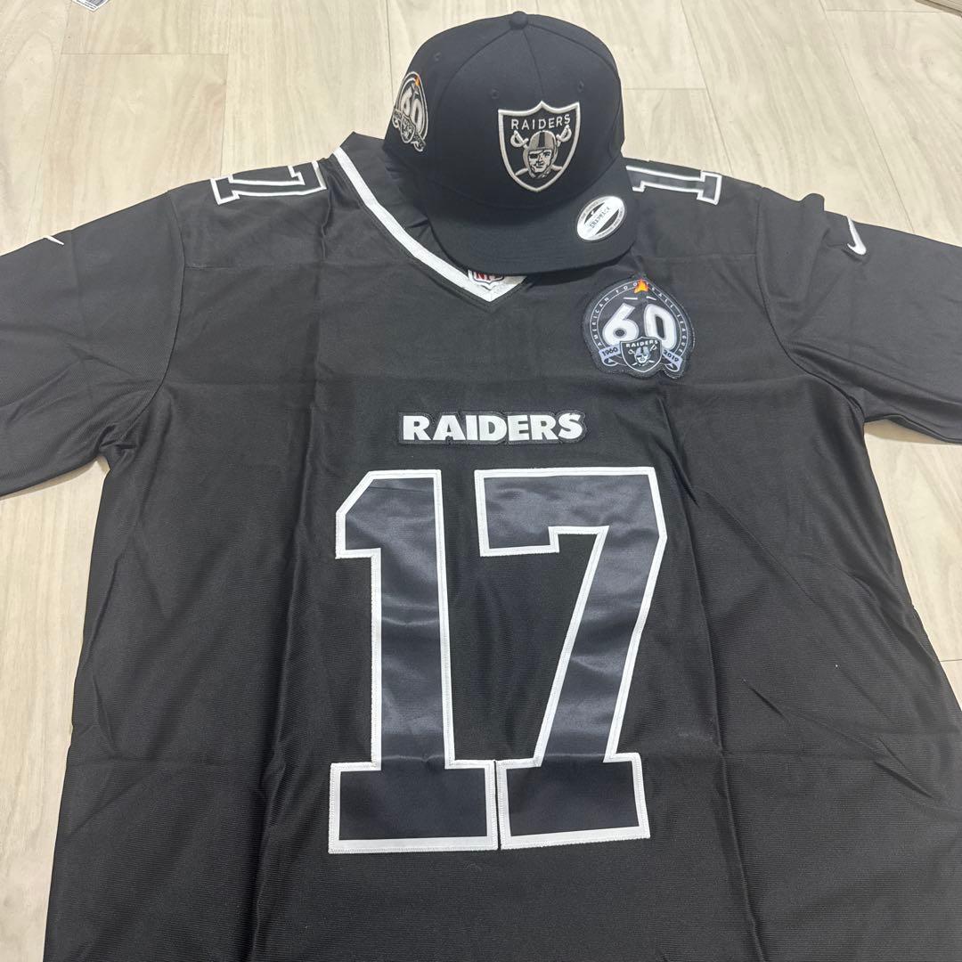 【60周年】ラスベガス レイダース ゲームシャツ キャップセット