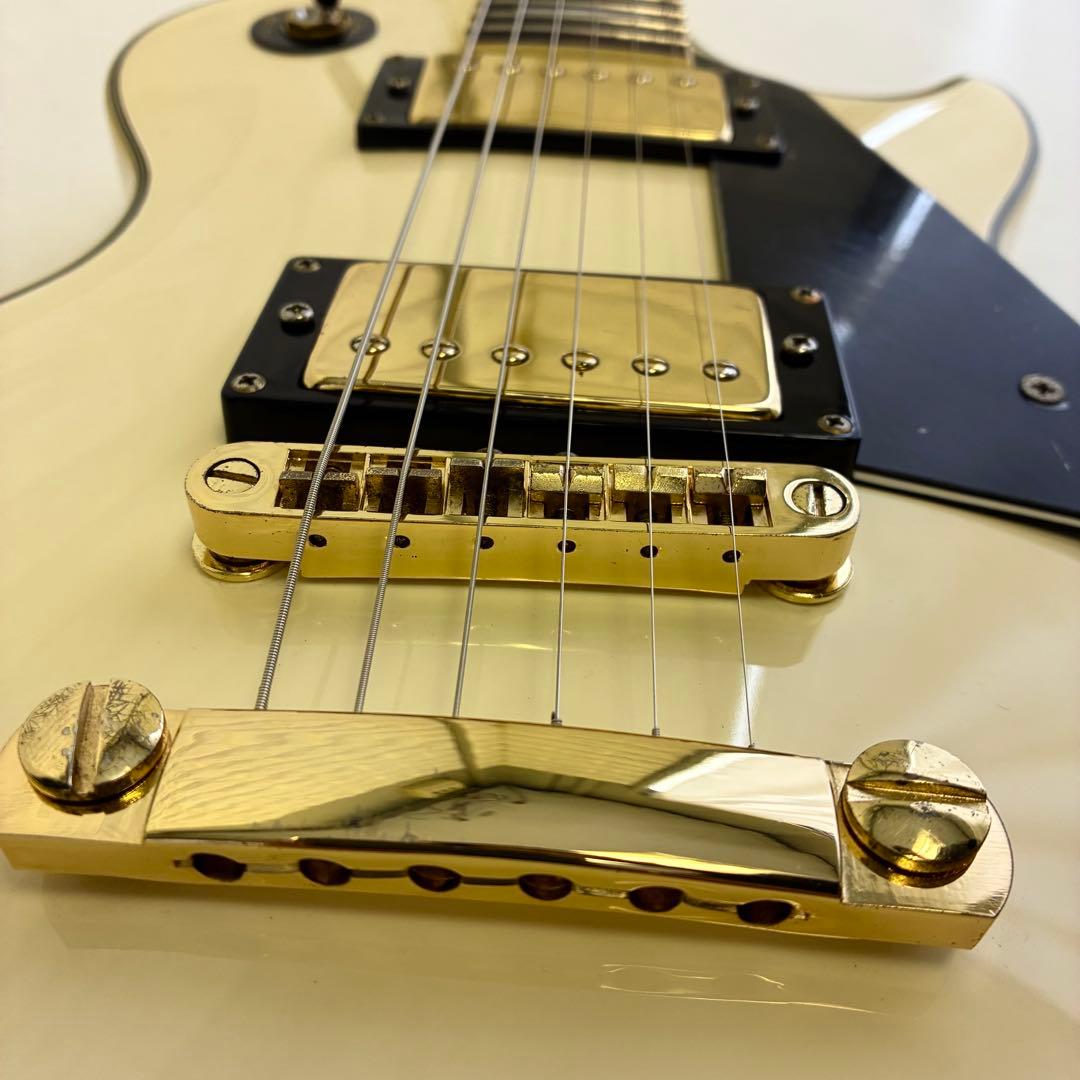 busker's BLC300 ホワイト レスポール カスタムタイプ 初心者向け