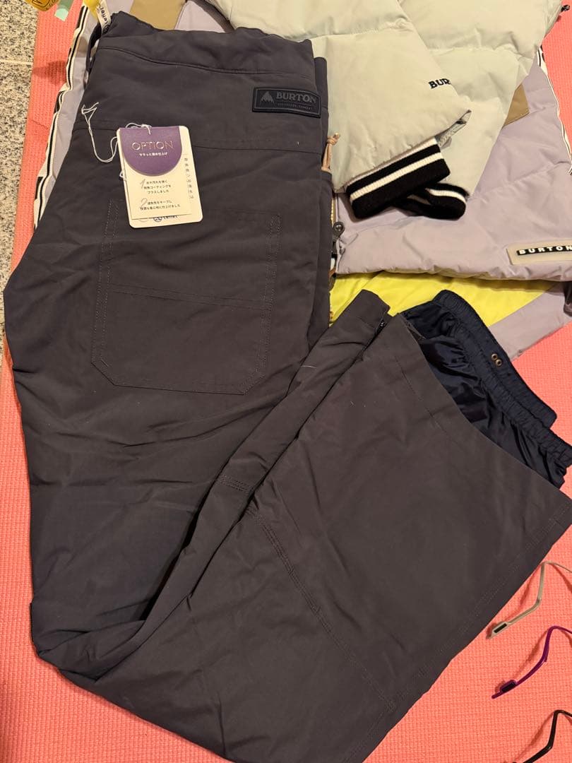 BURTON スノーボードウェアセット Anonゴーグル/ファーストレイヤー靴下