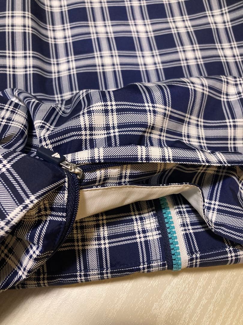 【タグ付き新品】adidas golf チェック柄フーデッドゴルフベスト