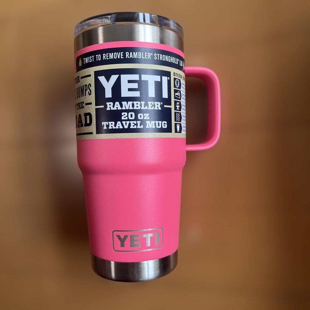YETI Rambler 20 oz Travel Mugトロピカルピンク