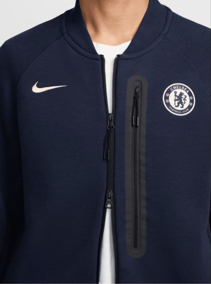 ２０２４シーズン　チェルシー　テックフリース　ジャケット