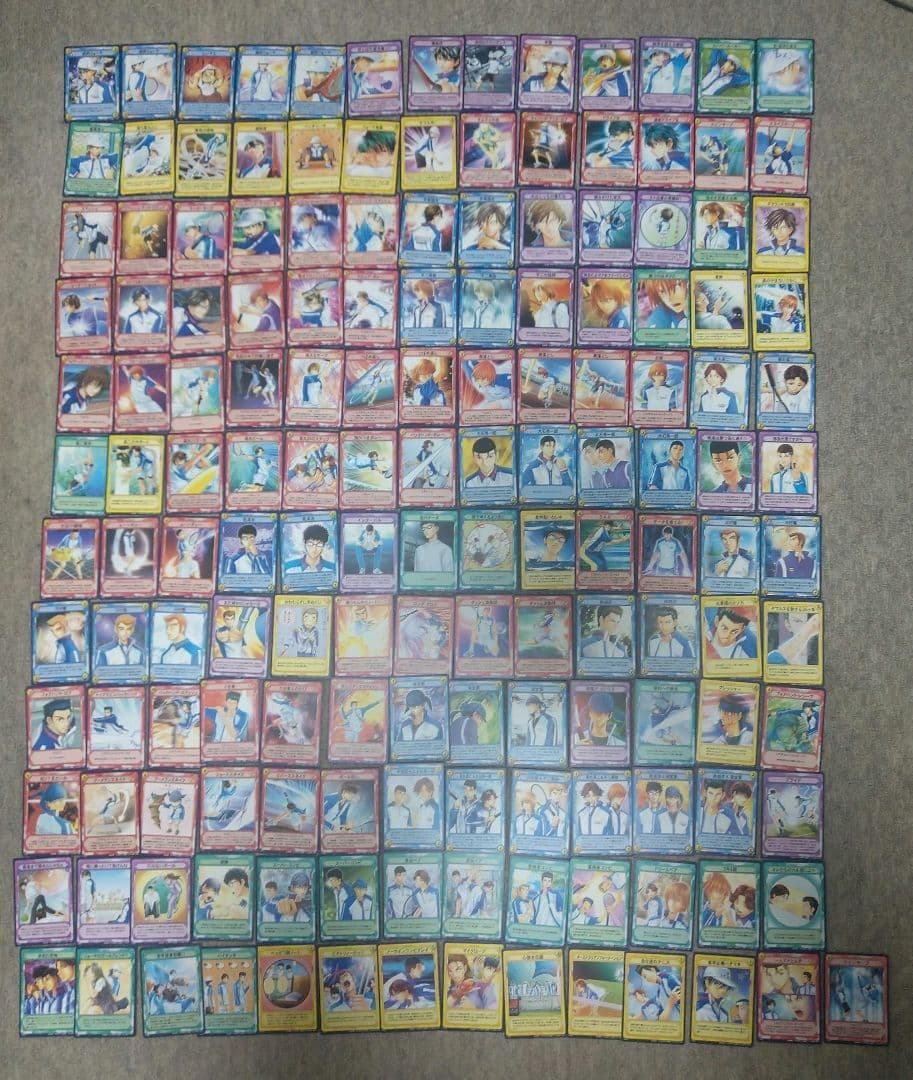 テニスの王子様/トレーディングカード/510枚/レアカードあり/ミスプリあり