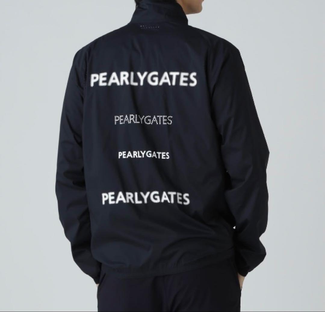 新品 パーリーゲイツ FLEX-IEDストレッチフルジップブルゾン(7)3L/紺