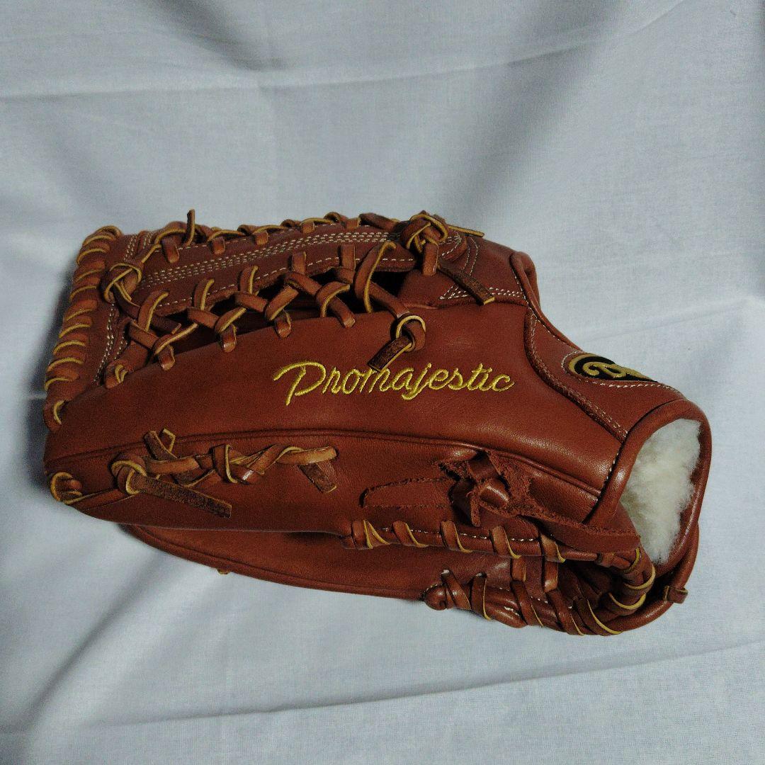 プロマジスティク 硬式外野用グローブ 　ブラウンアメリカ製