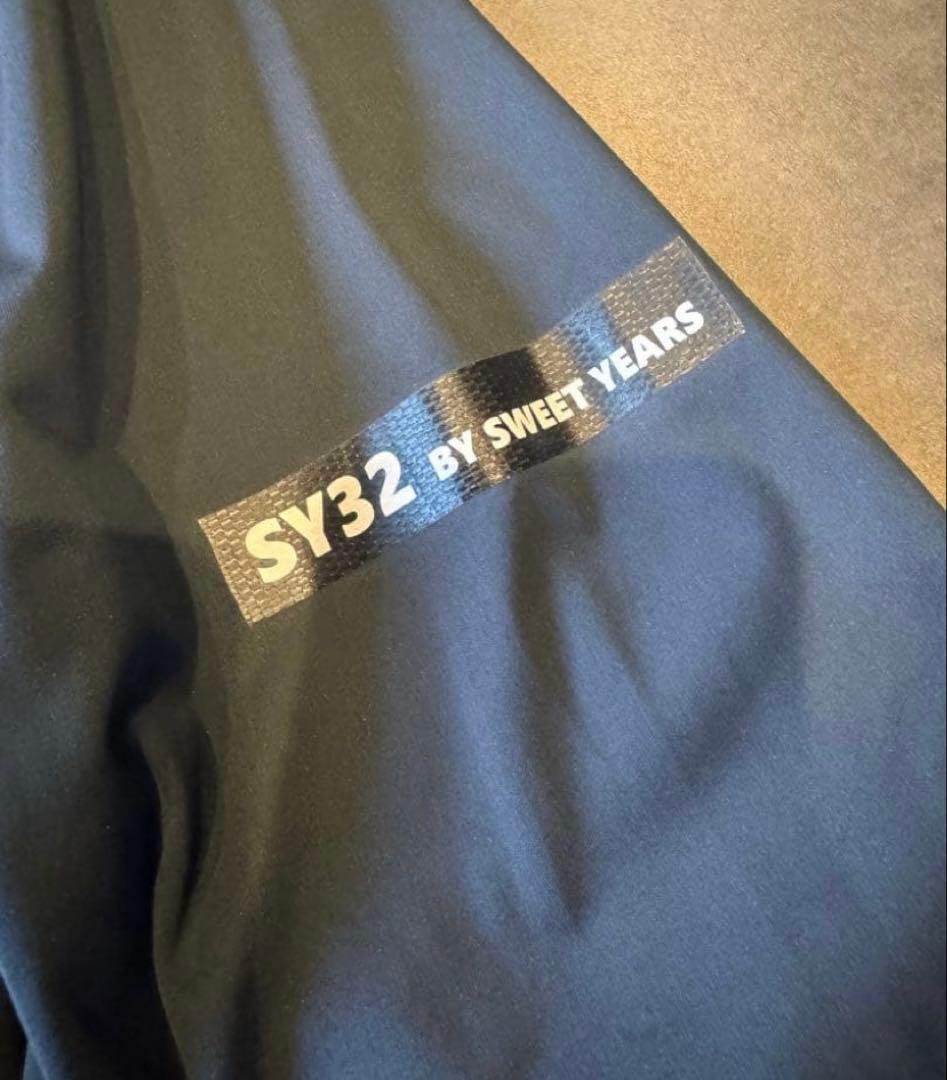 SY32 BY SWEET YEARS ゴルフメンズジャケットLブラック