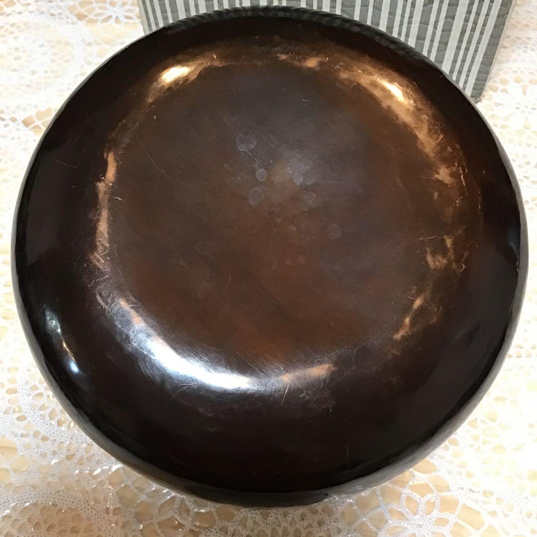 茶道具 水次やかん 胴直径約165ミリ 胴高さ165ミリ 全高約245ミリ