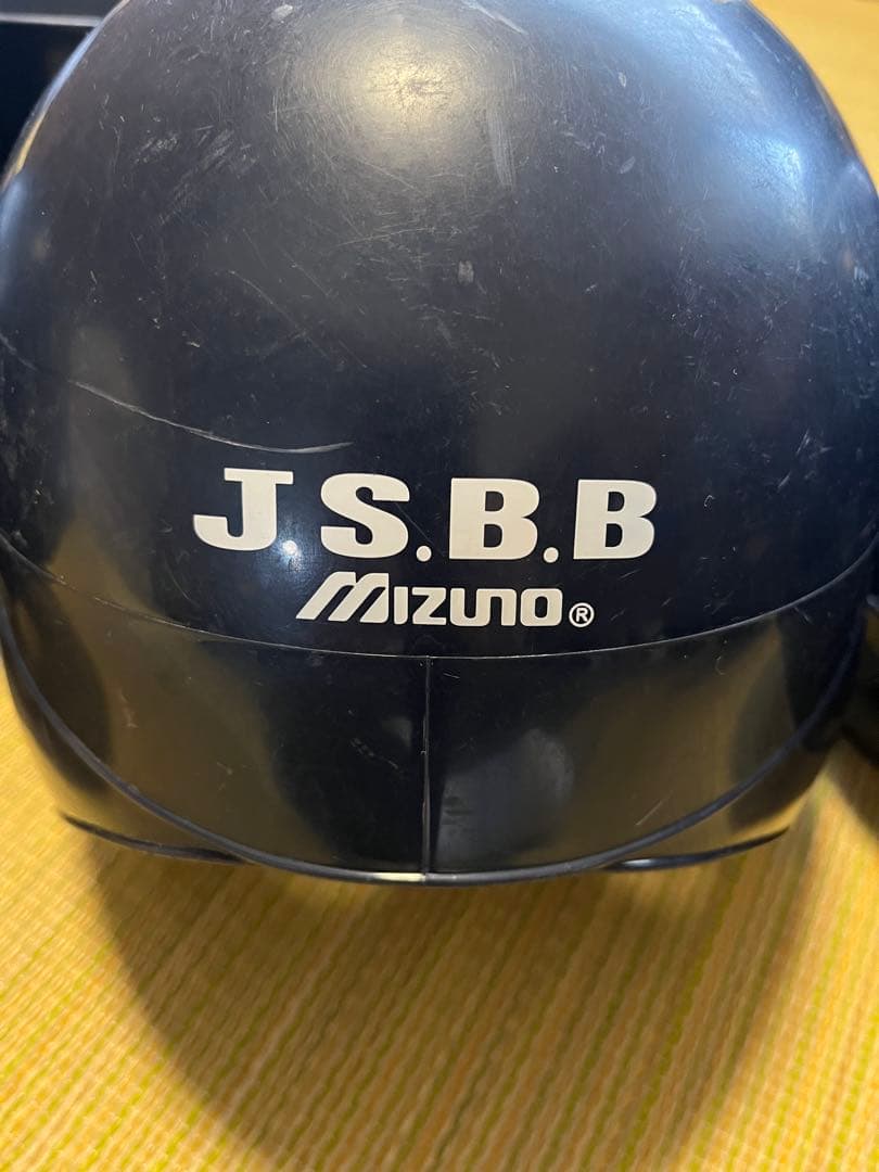 ミズノ野球ヘルメット（ヘルメットケース付き）