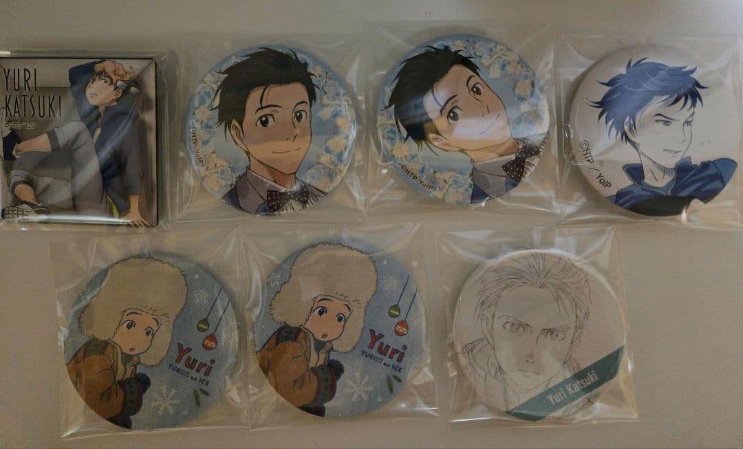 勝生勇利　ユーリ‼︎! on ICE　ユーリオンアイス　缶バッジ　まとめ