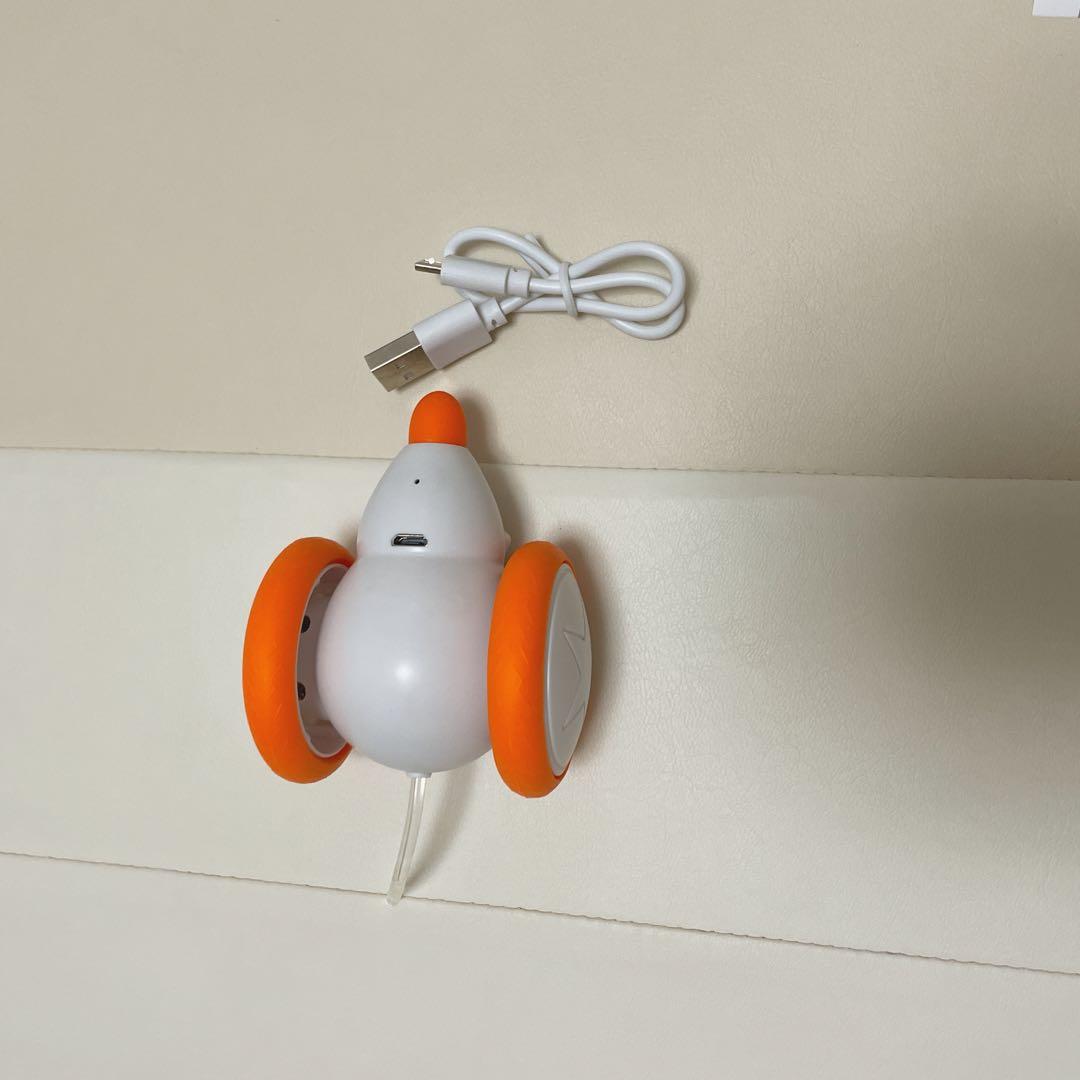 猫 おもちゃ 動く ネズミ USB充電 猫ちゃんの日本正規品(オレンジ)