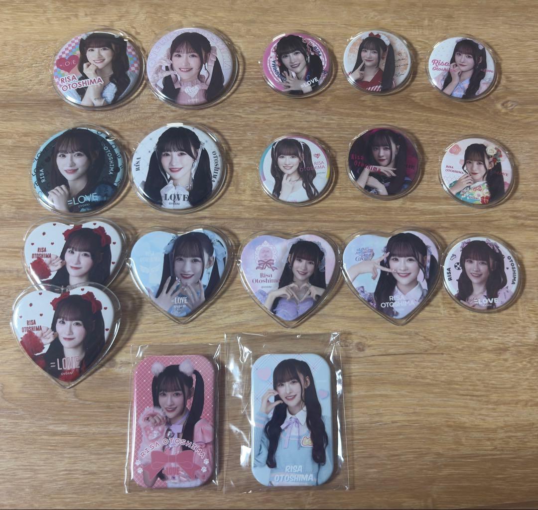 イコラブ　音嶋莉沙　缶バッジ　まとめ売り