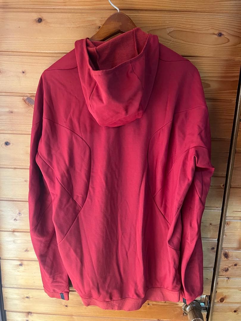 7mesh セブンメッシュ　パーカー　赤　L