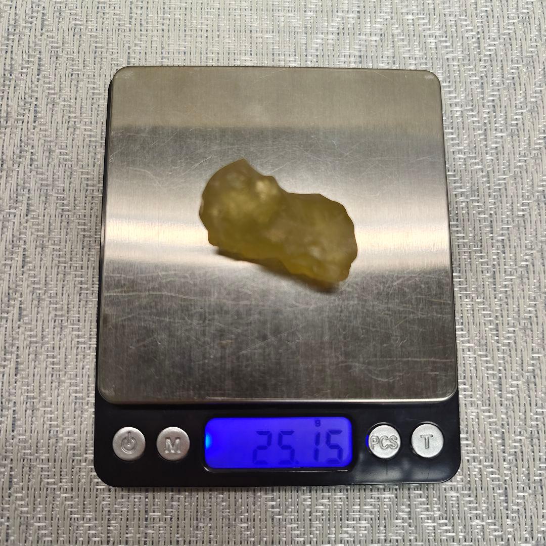 リビアングラス 25g 高品質 テクタイト NO.390