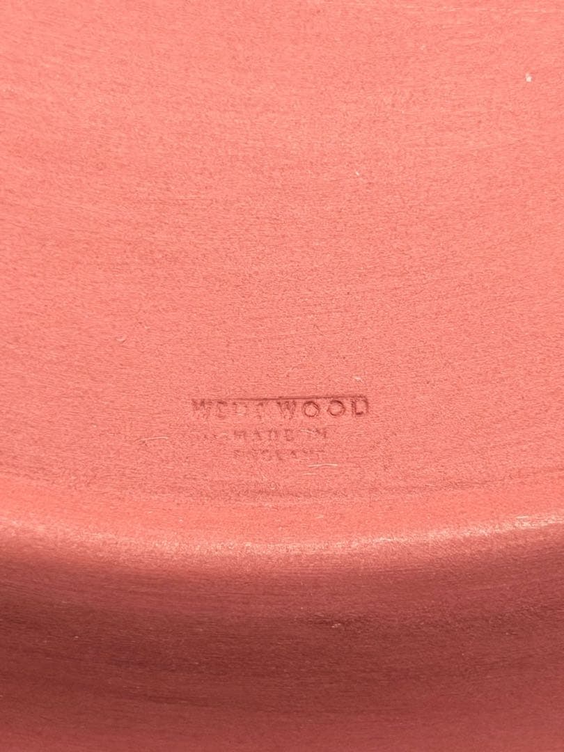 #ウェッジウッド クリムゾン ジャスパー 限定 オーバルプレート　S-3