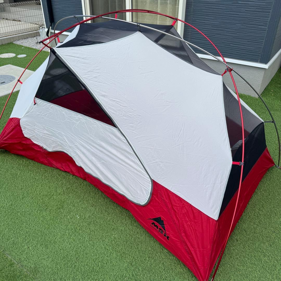 MSR エリクサー2 山岳テント　ヨーロッパ限定 グリーン