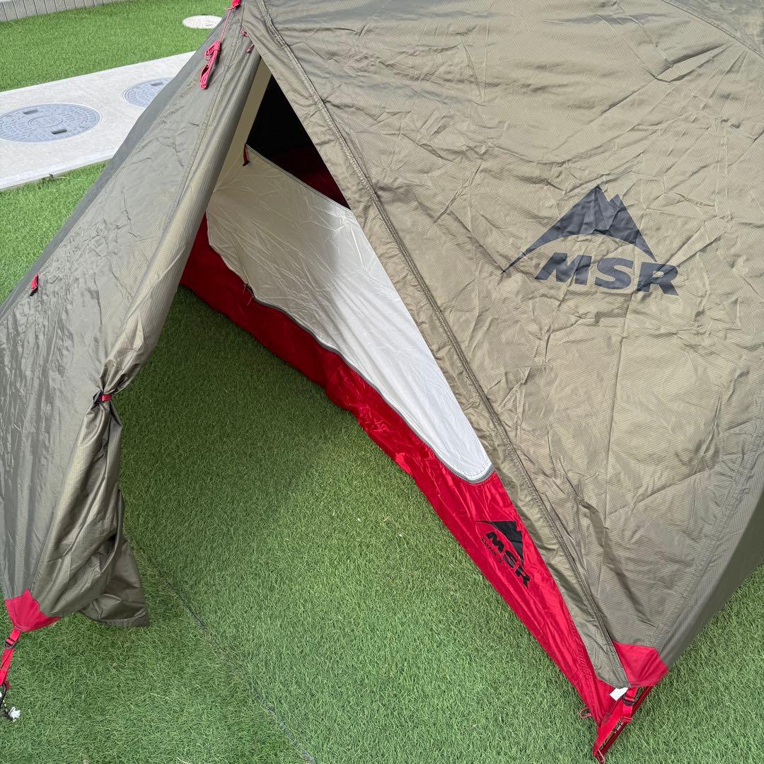 MSR エリクサー2 山岳テント　ヨーロッパ限定 グリーン