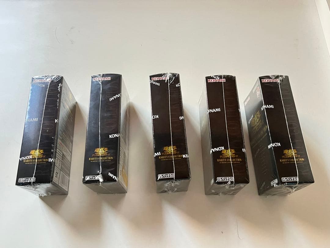 遊戯王 レアリティコレクション 新品未開封BOX 5ボックス