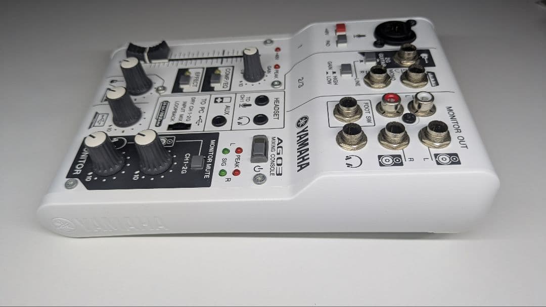 YAMAHA AG03 オーディオインターフェイス（おまけ付き）