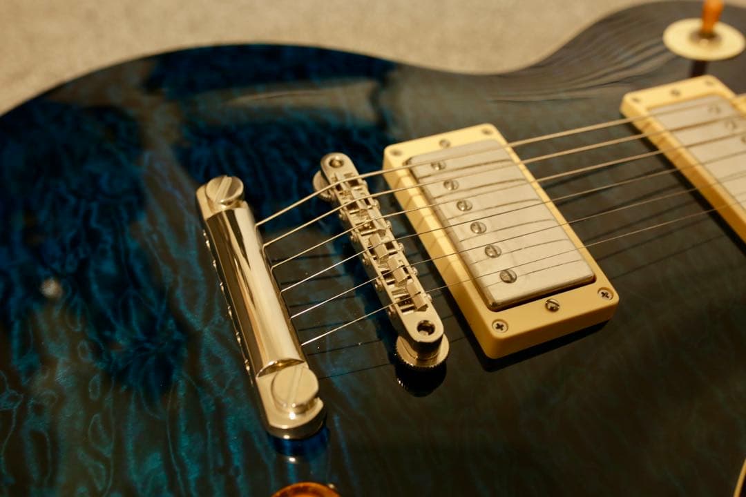 ギター Tokai Love Rock LS-142Q Indigo Blue 2018