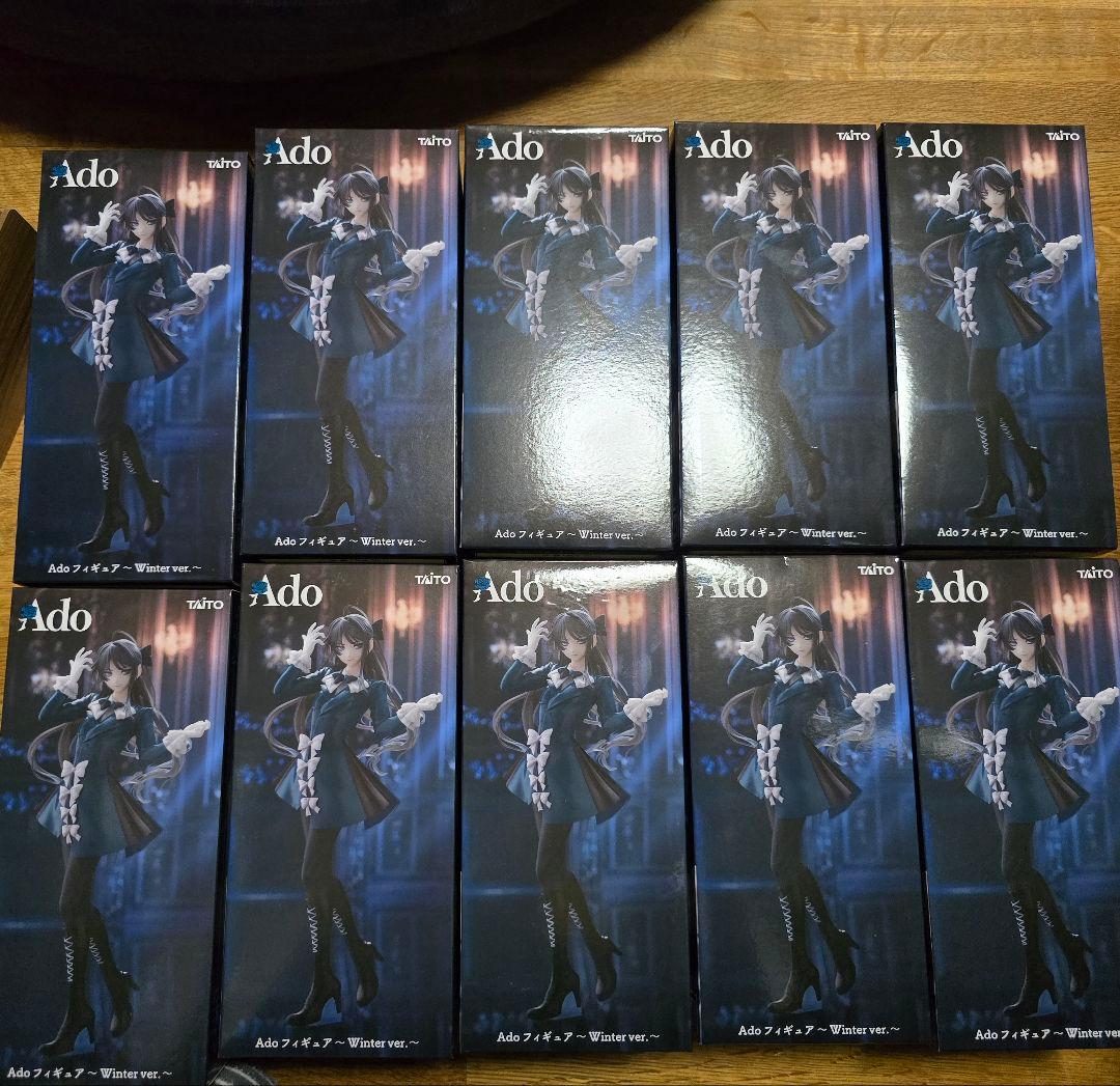 Ado winter ver.フィギュア 10個セット ラウンドワン限定