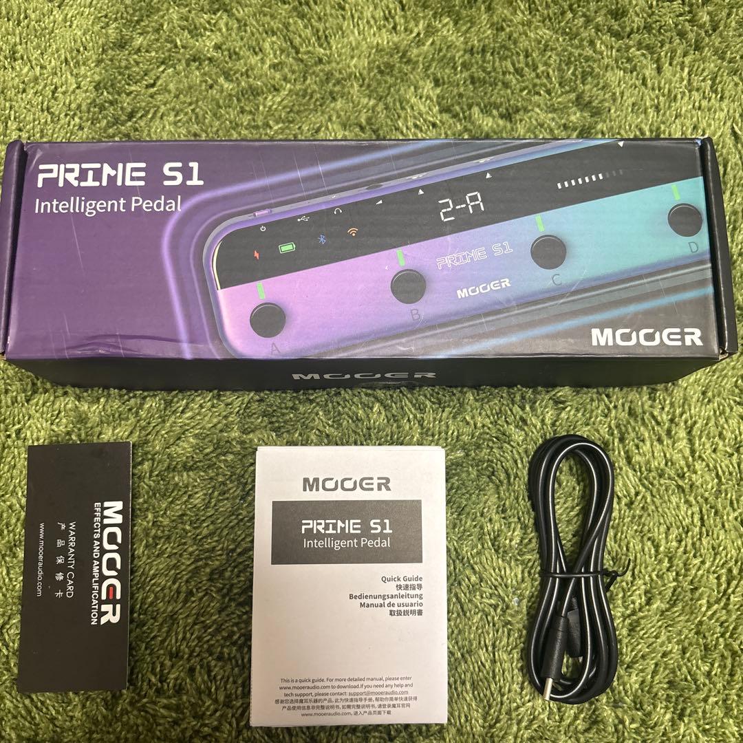 MOOER PRIME S1 マルチエフェクター　ギターエフェクター