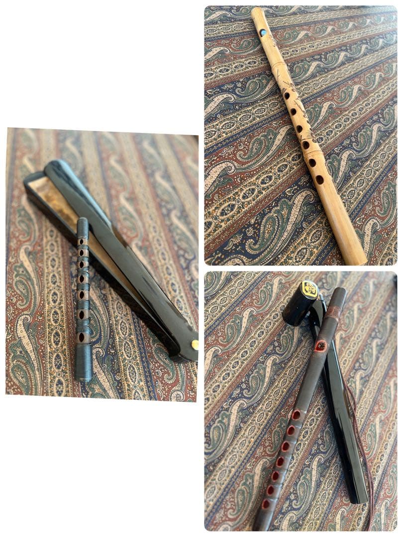 雅楽セット 篳篥 龍笛 真笛