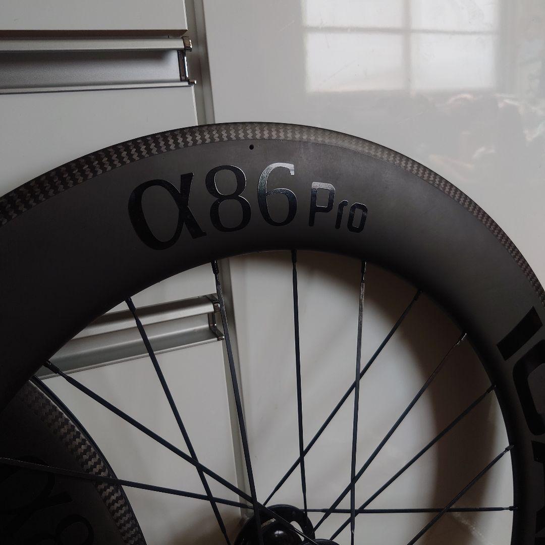 最終価格 ICAN α86Pro カーボンホイール　トラック ピスト