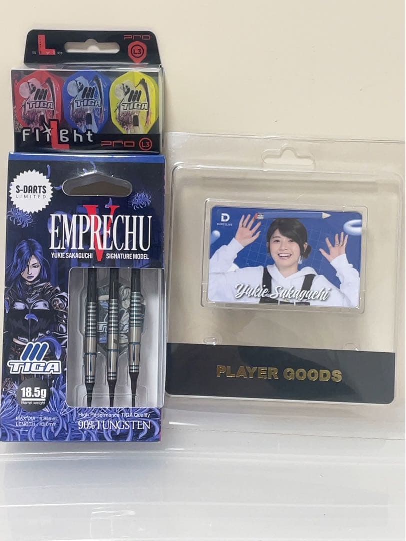 新品 TIGA ティガ エンプレチュ5 坂口優希恵選手　その他カード付き