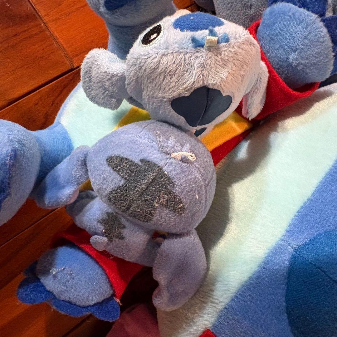 【まとめ売り】ディズニー　スティッチ　ぬいぐるみ　グッズ　(8-028)