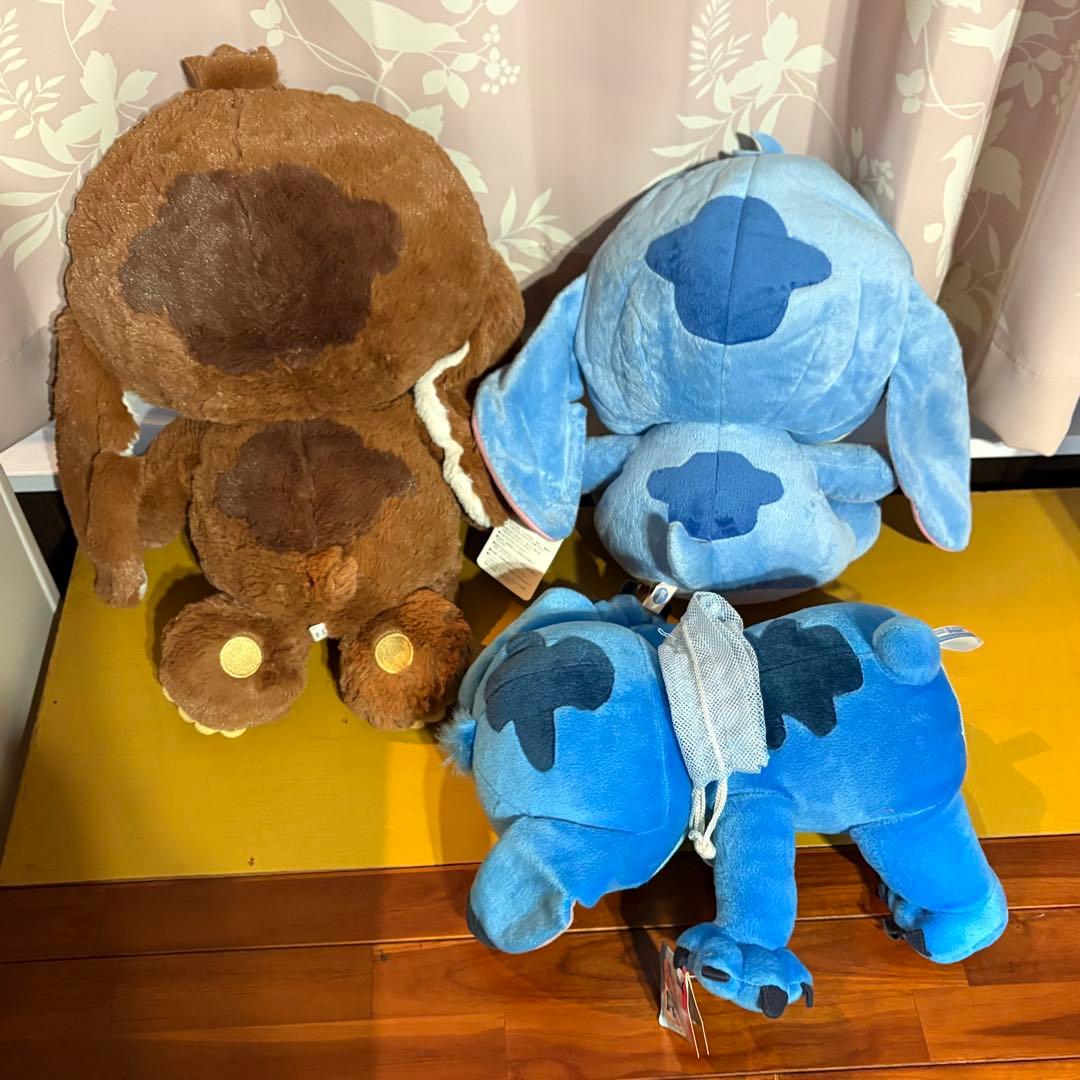 【まとめ売り】ディズニー　スティッチ　ぬいぐるみ　グッズ　(8-028)