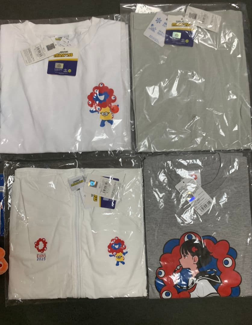 Expo大阪万博グッズ まとめ売り キティ推しカラー ミニオン 金鳥