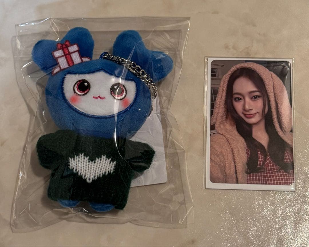 TWICEPOPUP2025 バッグチャームツブリー　1万円特典トレカツウィ