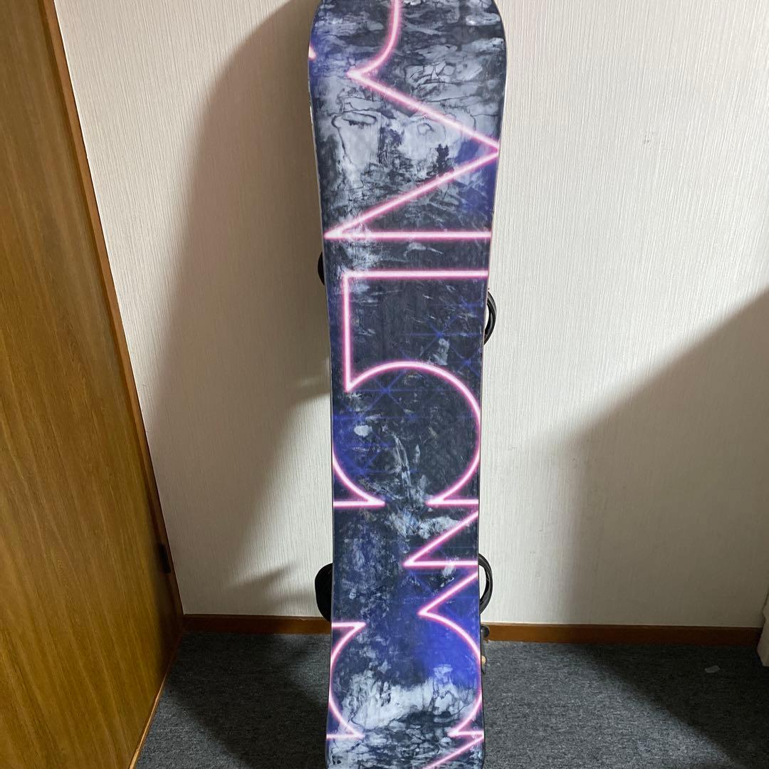 スノーボードセット 紫黒