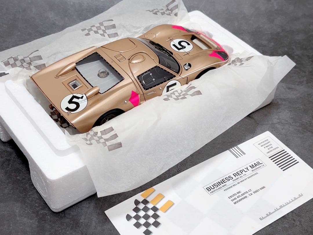 1/18 エグゾト 京商 フォードGT40 Mk II #5 1966 ルマン