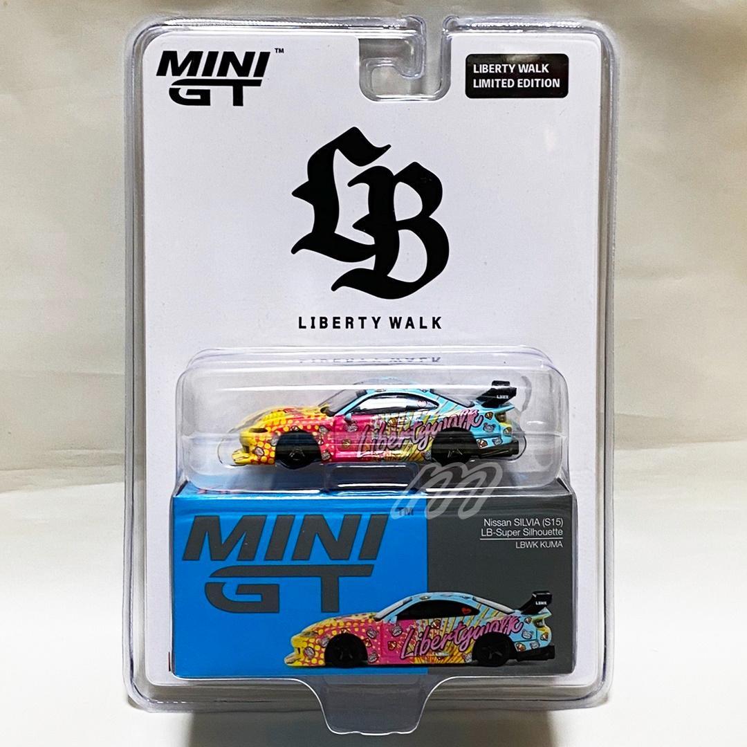 MINI GT LB-シルエットワークス S15 シルビア LBWK KUMA