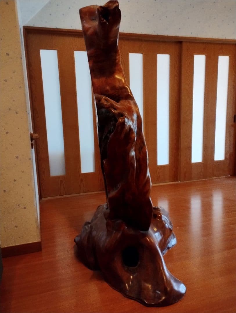 特大　天然木の衝立て