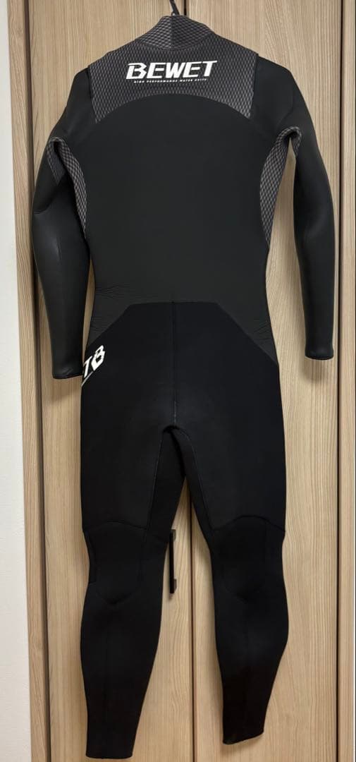 BEWET 5mm セミドライ Lサイズ　ウエットスーツ