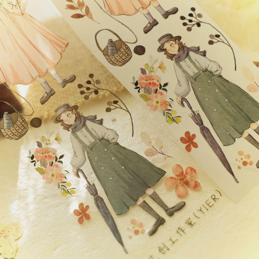 壹洱原创《暖冬》海外マスキングテープ　マステ 【1556】