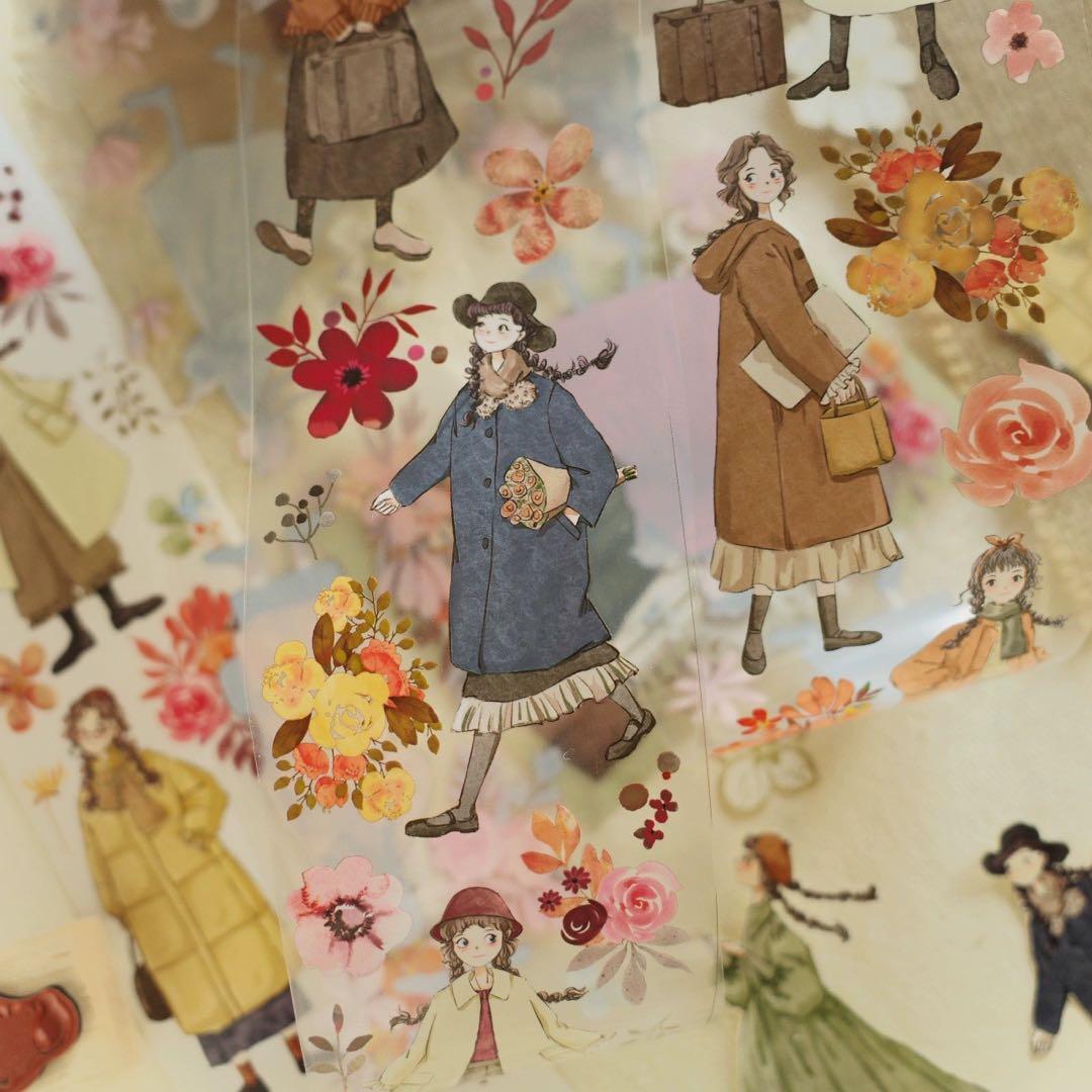 壹洱原创《暖冬》海外マスキングテープ　マステ 【1556】