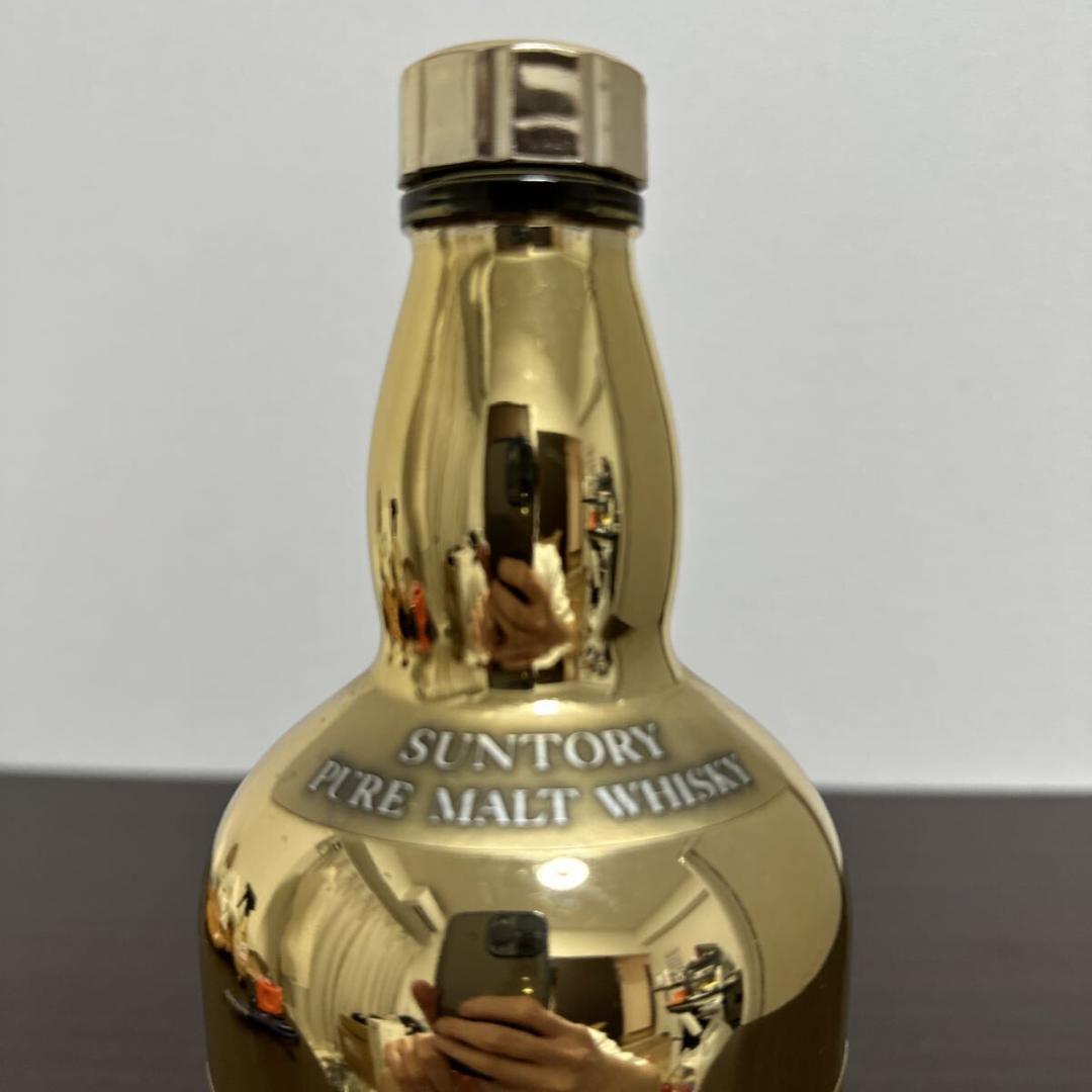 サントリー 山崎 ピュアモルト 60周年記念 ゴールドボトル 760ml 空瓶