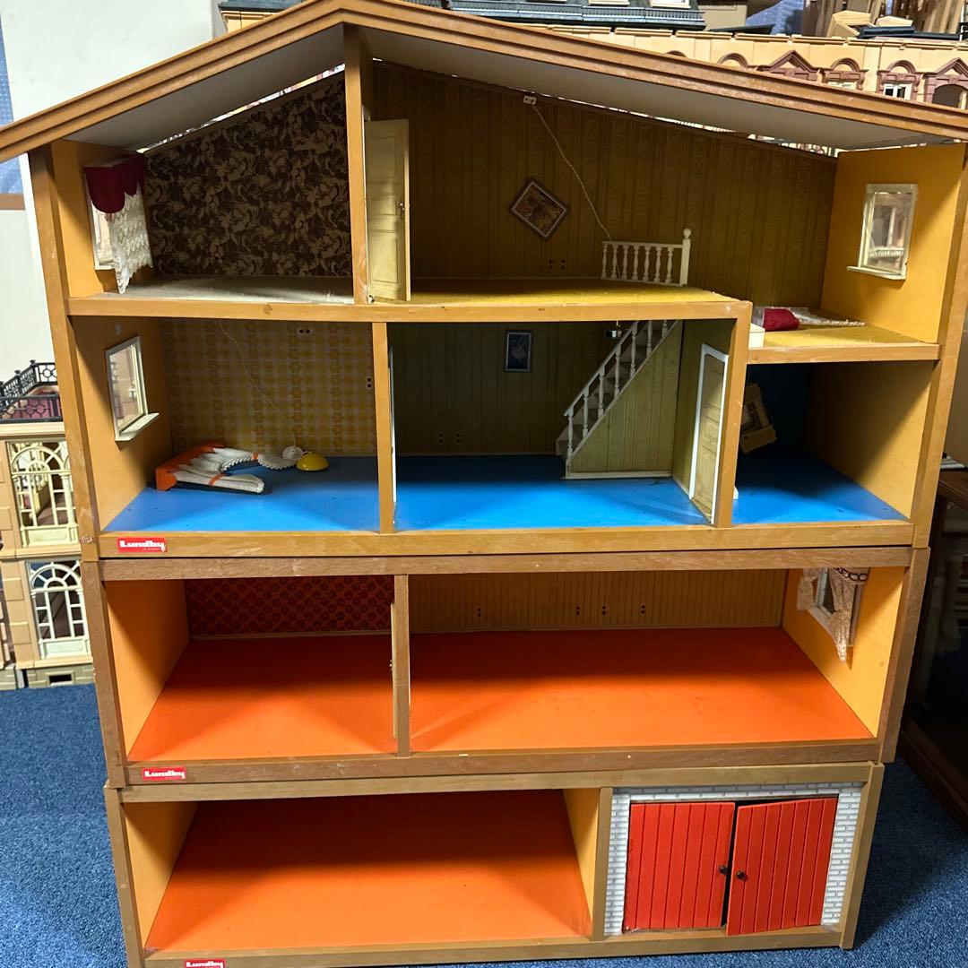 lundby Lundby ドールハウス　四階建　シルバニアに　ミニチュア