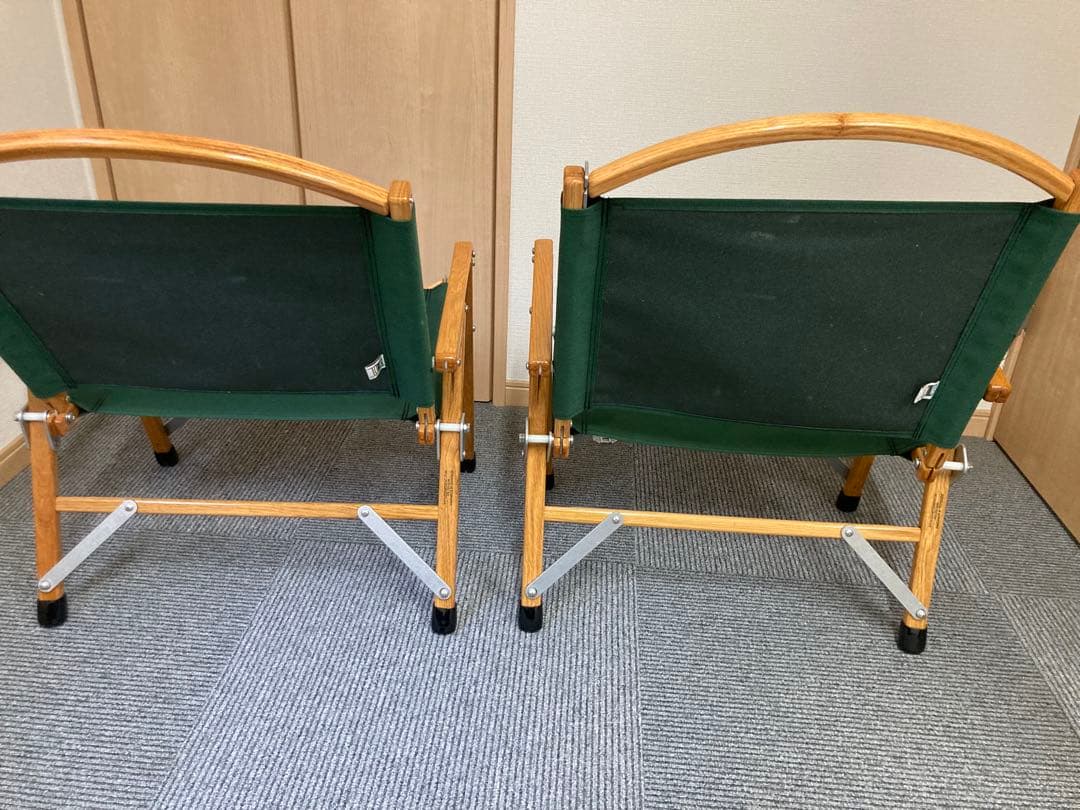 カーミットチェア　二脚セット　グリーン