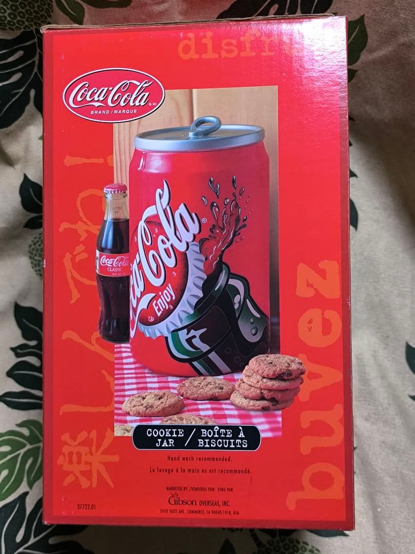 Coca-Cola 缶型　クッキージャー