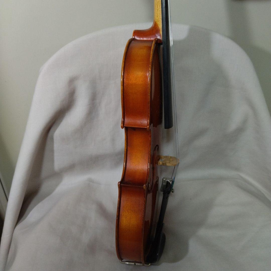 ♥7才前後の子供用♥スズキバイオリン1/4メンテ済品番280弓ケ―ス松脂肩当て付