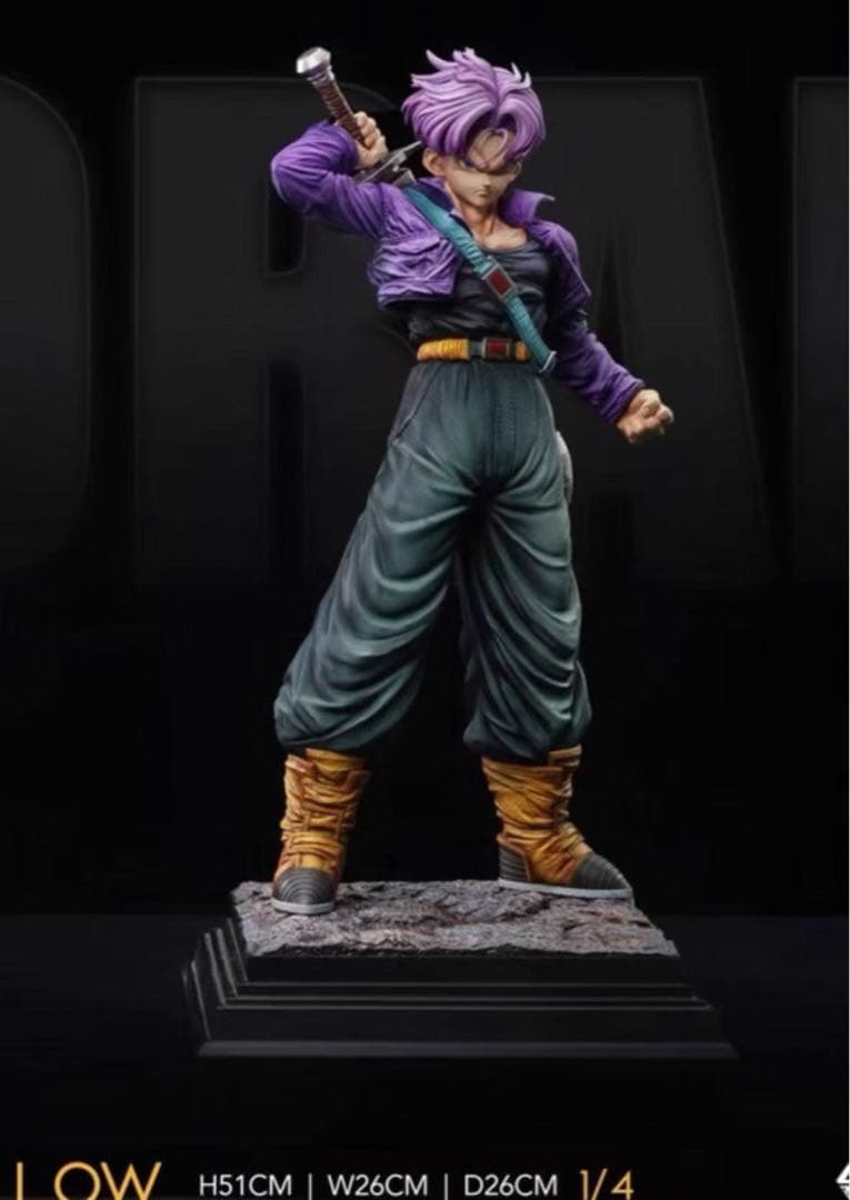 ドラゴンボール トランクス ガレキ ガレージキット スタチュー X③⑤