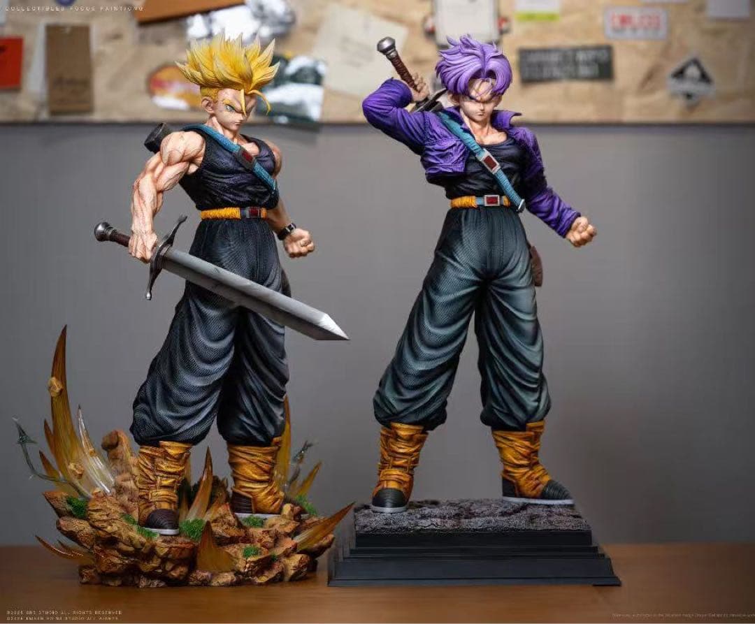 ドラゴンボール トランクス ガレキ ガレージキット スタチュー X③⑤