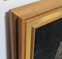 【真作】絵画　木澤定一　油彩30号　海底の城塞　静寂に佇む記憶　箱・黄袋入　X2