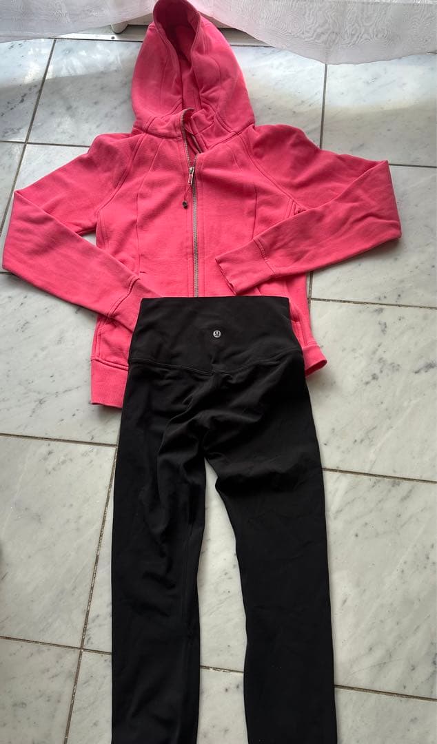 ルルレモン　　Scuba フディー　Align パンツ　 レギンス　セット