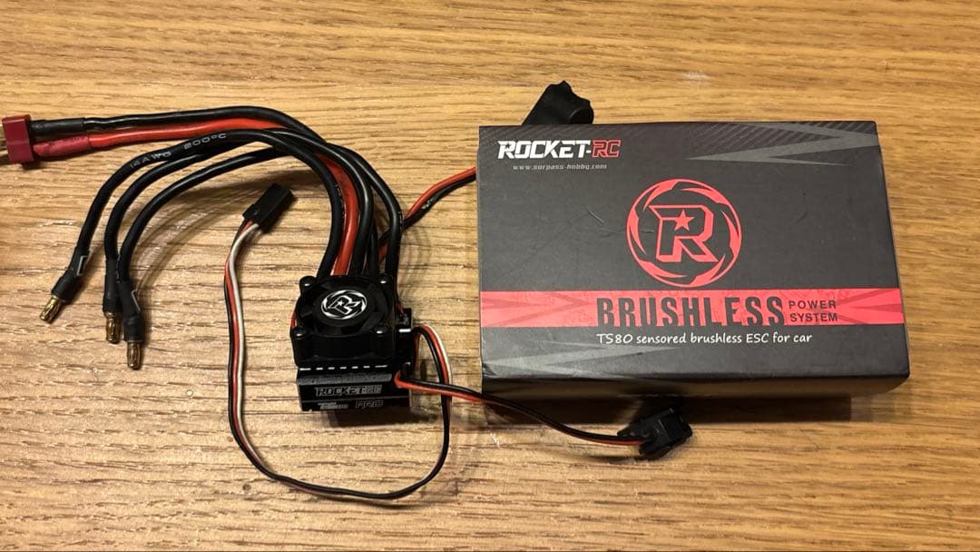 ROCKET-RC TS80 ESC(ブラシレスモーター用)
